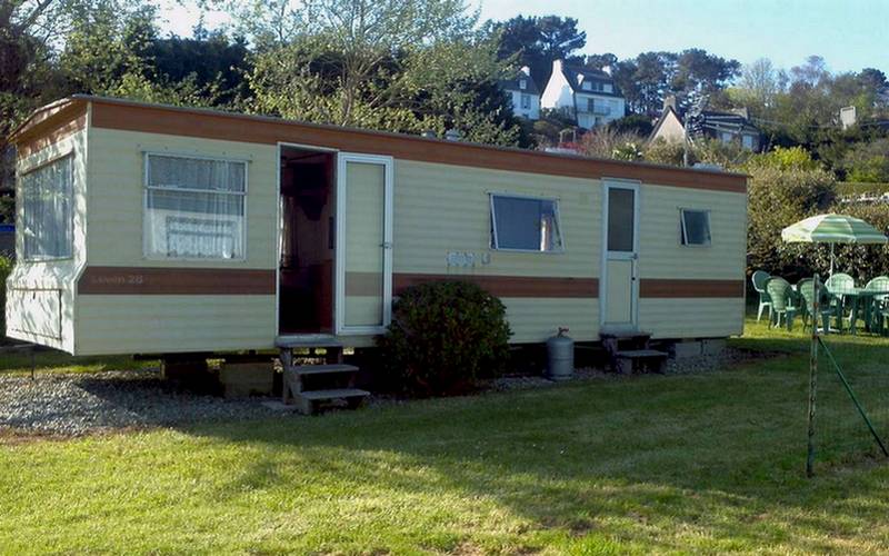 Mobil home camping